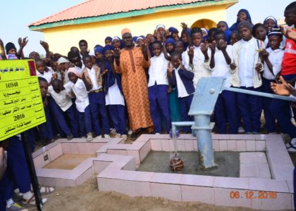 Surface well project in Nigeria.